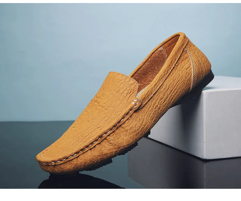 Comfortable Genuine Leather Mens Casual Shoes
