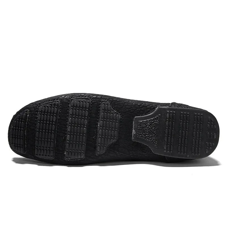 Comfortable Genuine Leather Mens Casual Shoes