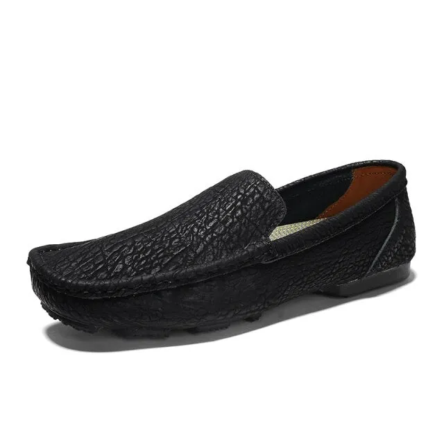 Comfortable Genuine Leather Mens Casual Shoes