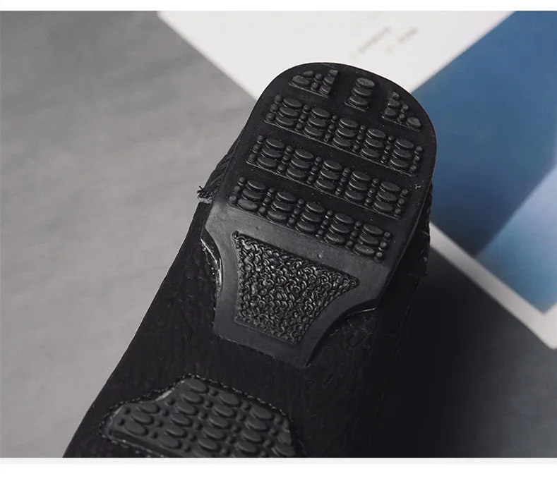 Comfortable Genuine Leather Mens Casual Shoes