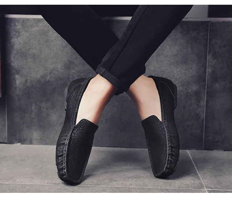 Comfortable Genuine Leather Mens Casual Shoes