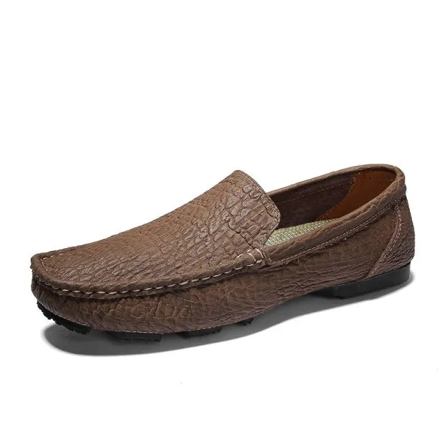 Comfortable Genuine Leather Mens Casual Shoes