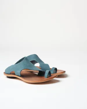 conquer sandal - teal