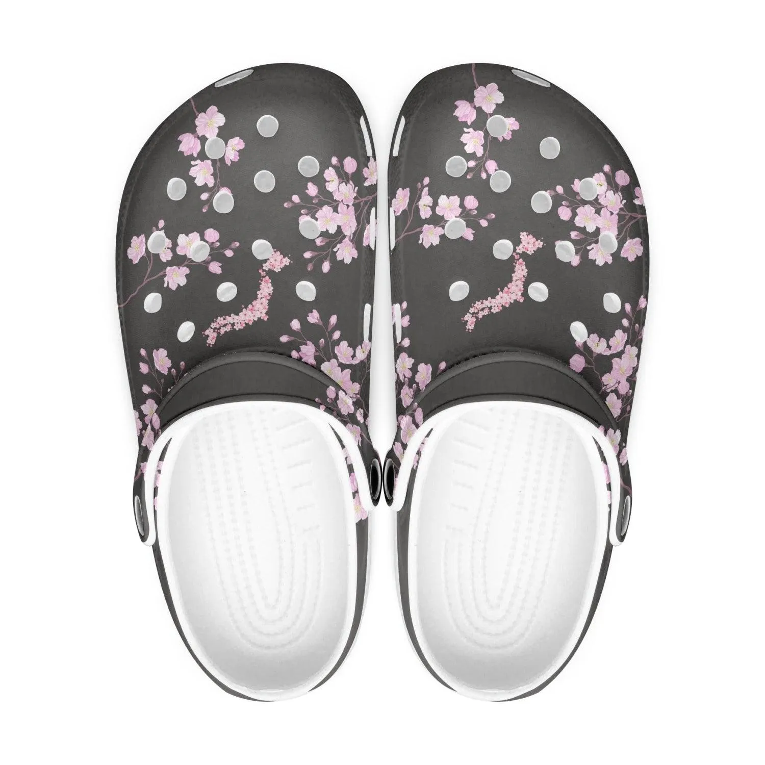 Dark Night Sakura Clogs