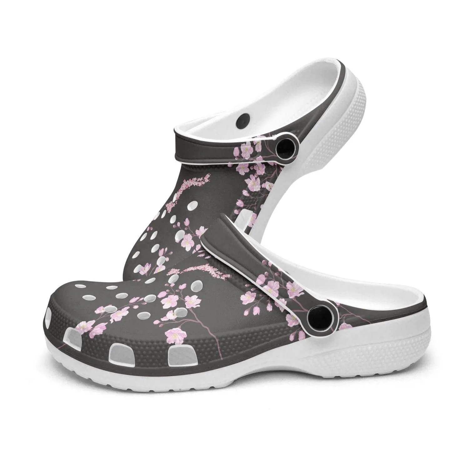 Dark Night Sakura Clogs