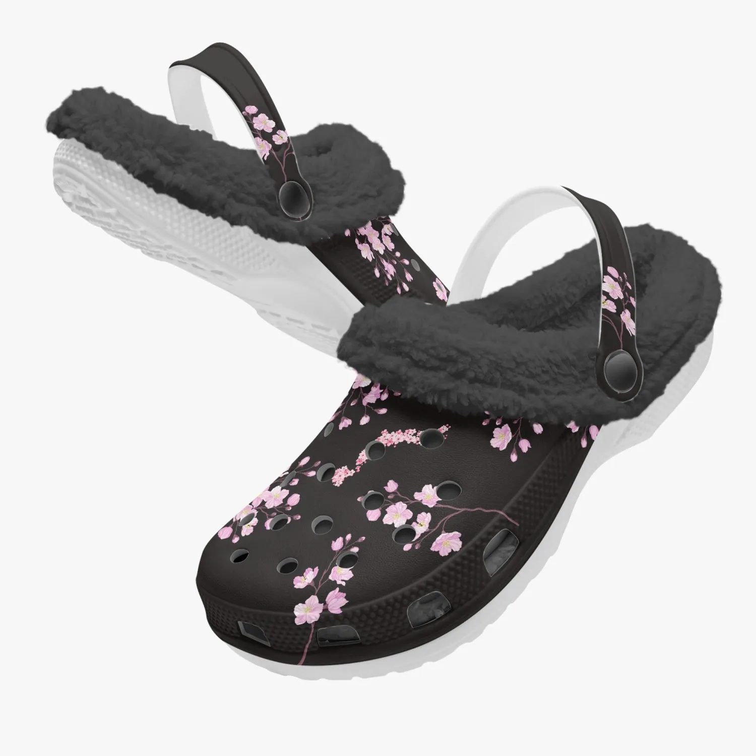 Dark Night Sakura Clogs