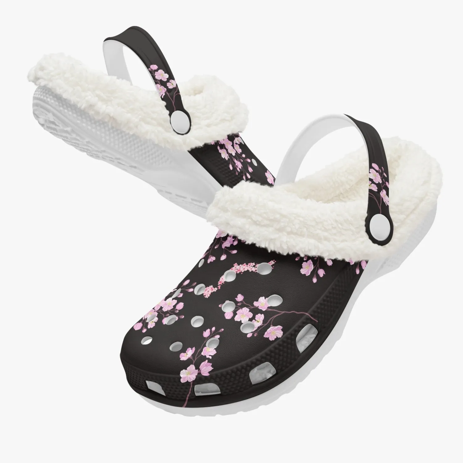 Dark Night Sakura Clogs