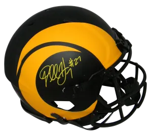 DARRELL HENDERSON JR SIGNED LOS ANGELES RAMS ECLIPSE FULL SIZE HELMET BECKETT