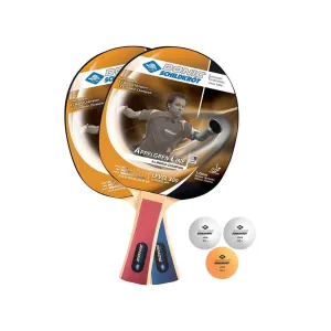 Donic-Schildkröt Appelgren 300 Table Tennis Bat and Balls Set