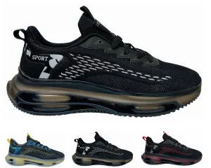 Double Air Cushion Lace Up Trainers