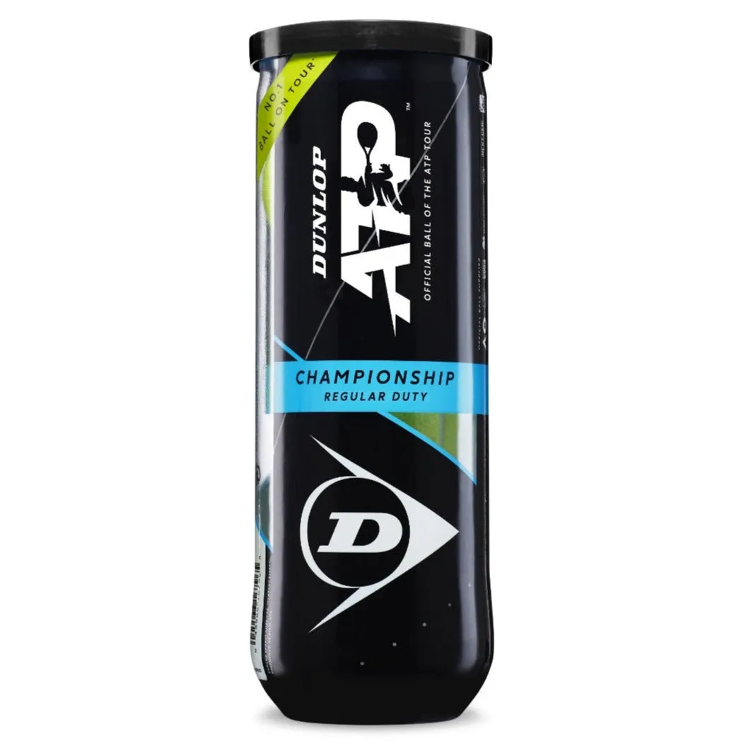 Dunlop ATP Championship Regular Duty RacquetGuys Logo Tennis Balls