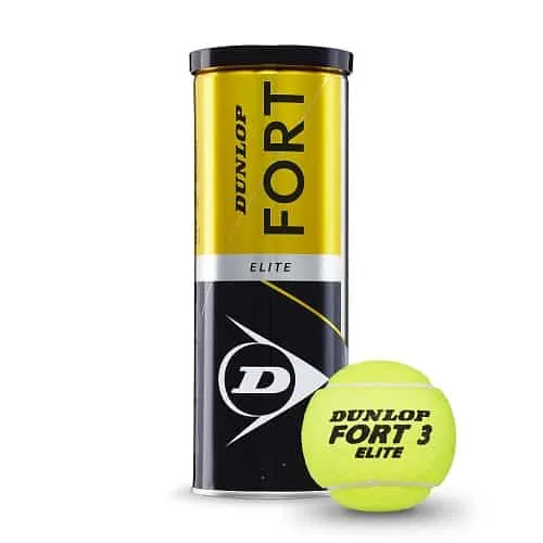 Dunlop Fort Elite Tennis balls (3 Cans Bundle)