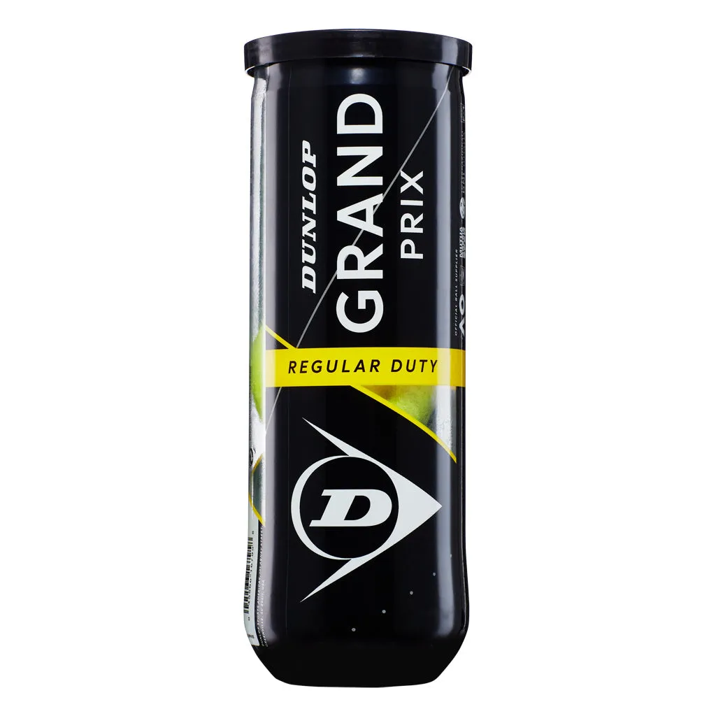 Dunlop Grand Prix Regular Duty Tennis Ball (3 Ball Can)
