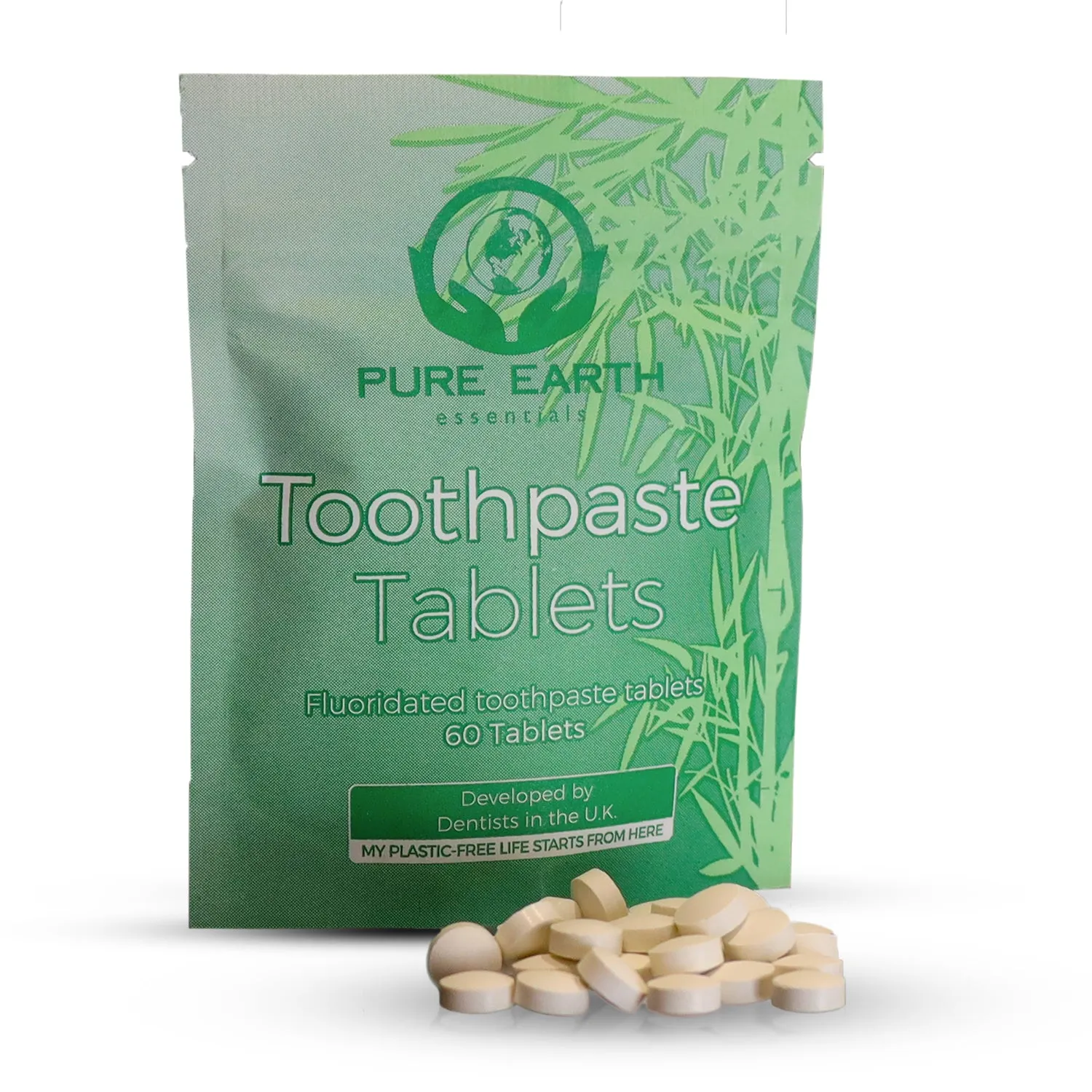 Eco-Friendly Toothpaste Tablets - Mint flavoured