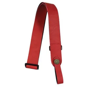 Ecostrap Vegan Ukulele Strap With Loop - Crimson