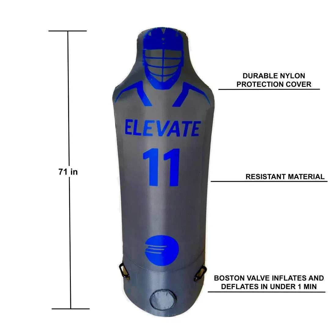 Elevate Sports 11th Man Defender Pro -  Inflatable Lacrosse Dummy