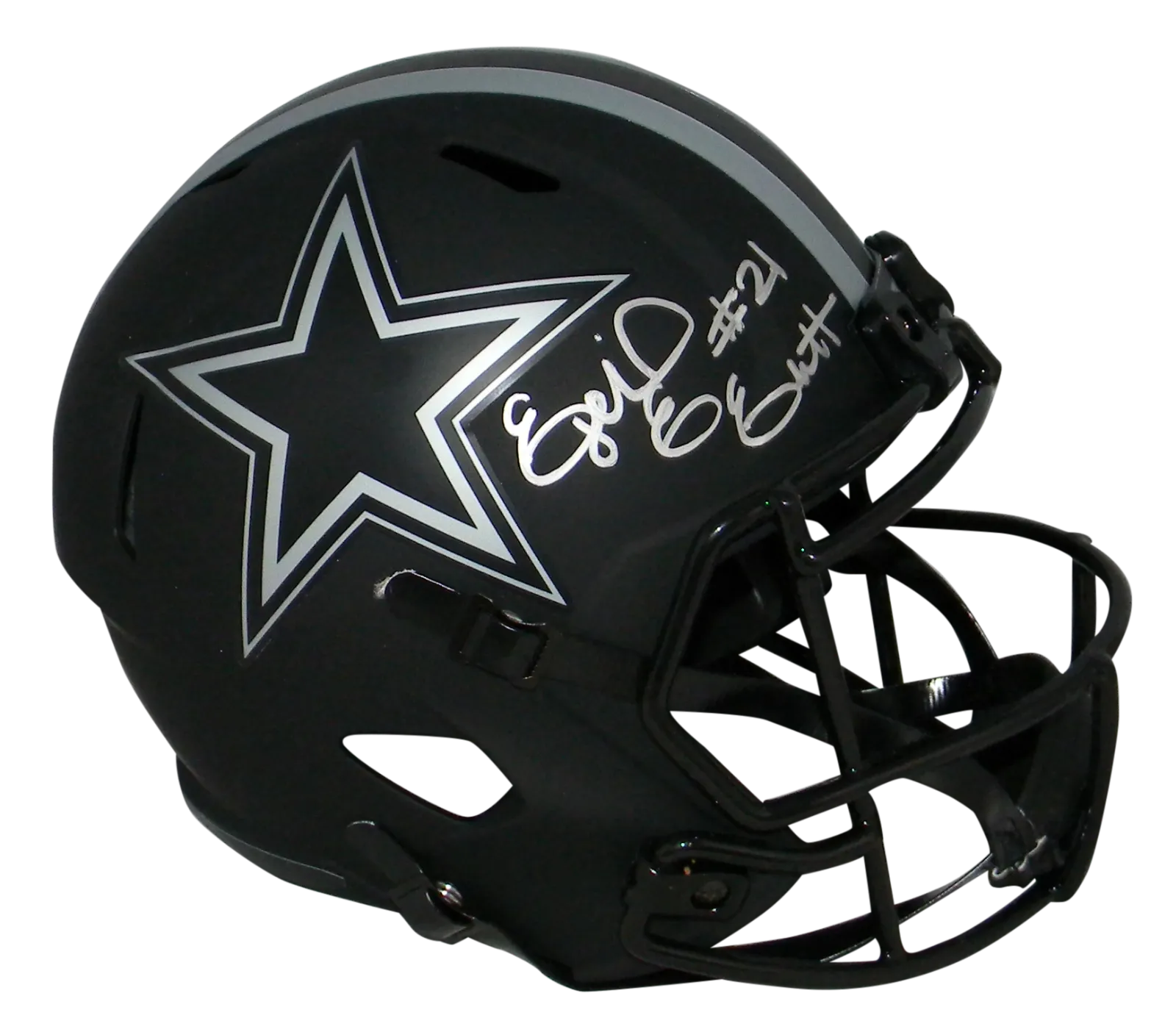EZEKIEL ELLIOTT SIGNED DALLAS COWBOYS ECLIPSE FULL SIZE SPEED HELMET BECKETT