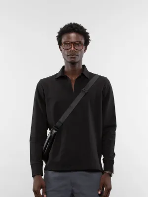 Full-sleeve performance polo