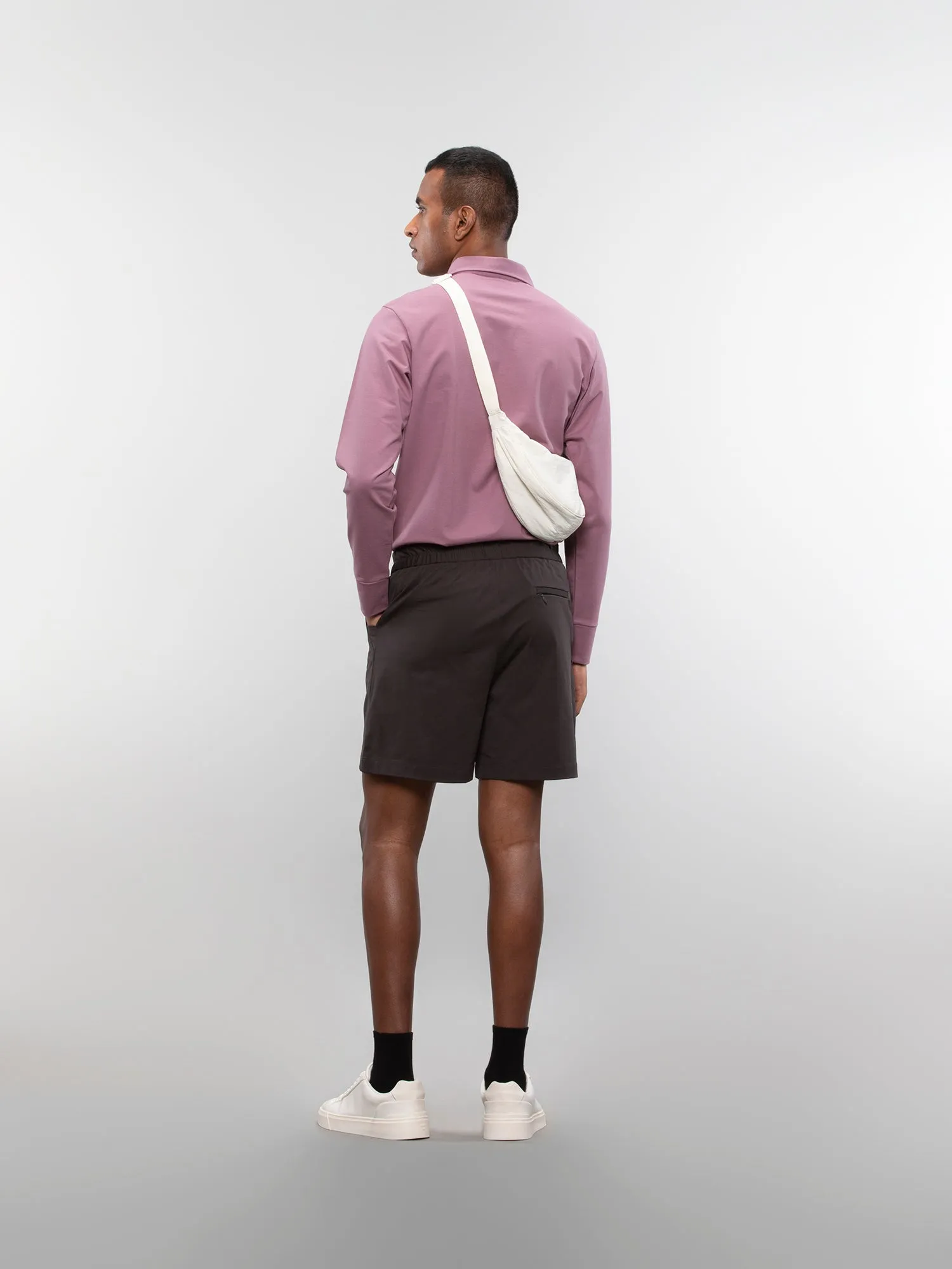 Full-sleeve performance polo