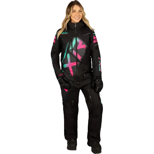 FXR Women's CX F.A.S.T Insulated Monosuit - 2023