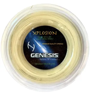 Genesis Xplosion 17 1.25mm Tennis String Reel (Natural) (200m)