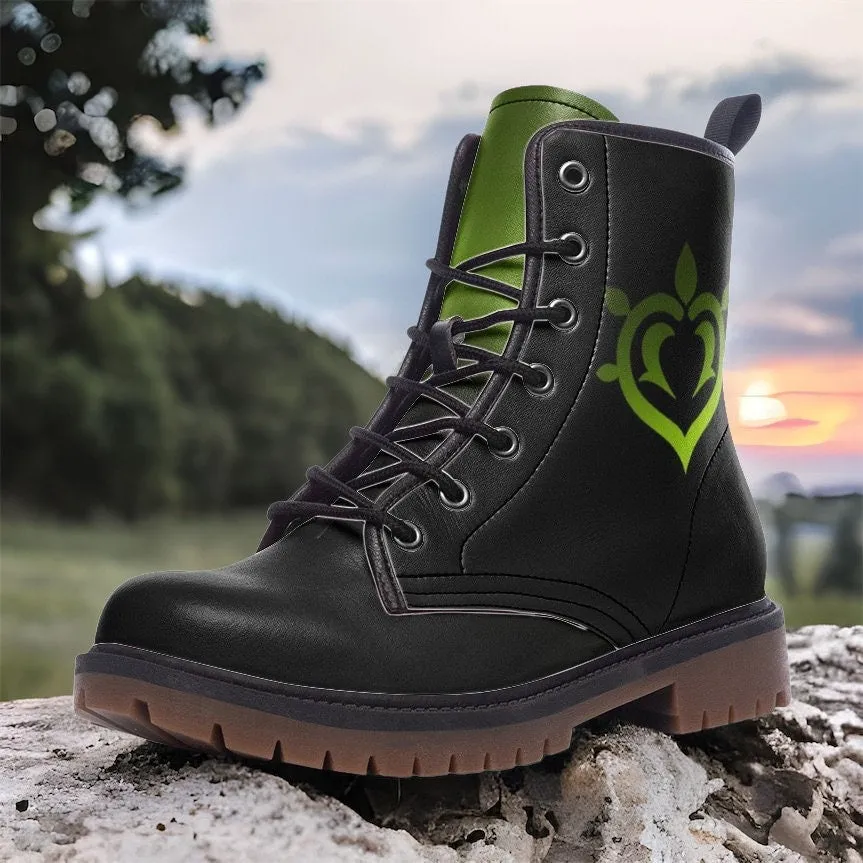 Genshin Impact Denro Vegan Leather Unisex Boots
