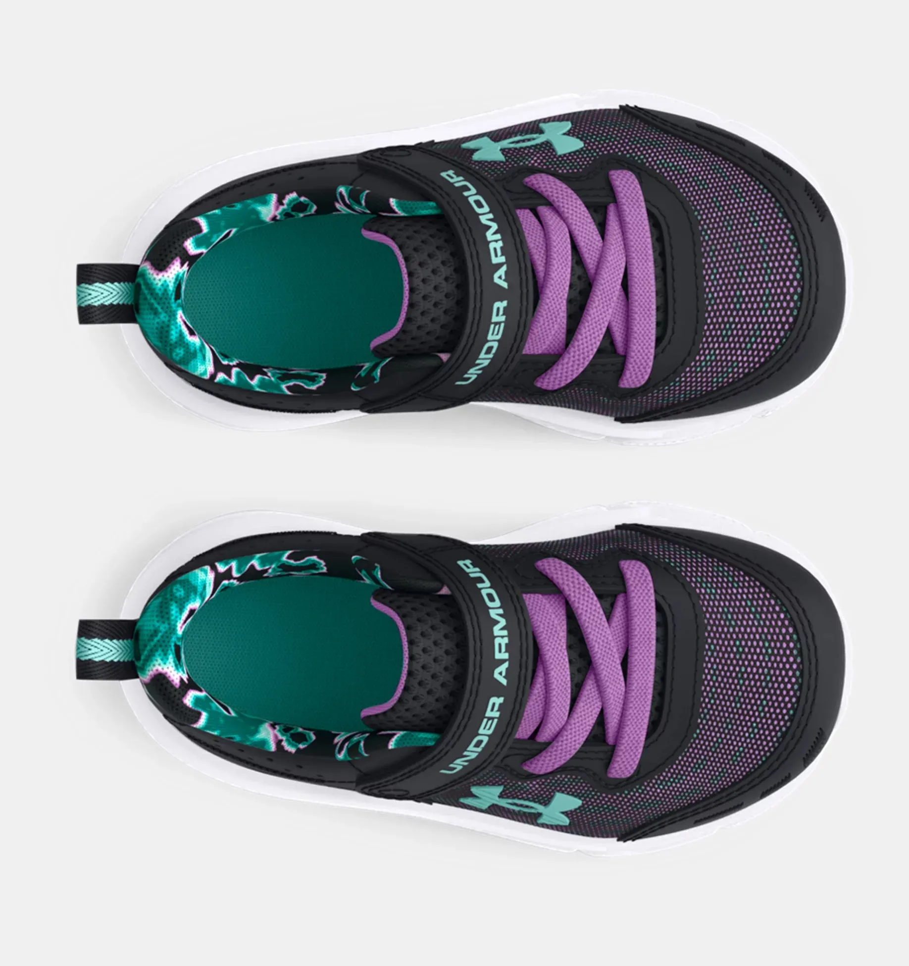 Girls' Infant UA Assert 10 AC Printed Running Shoes