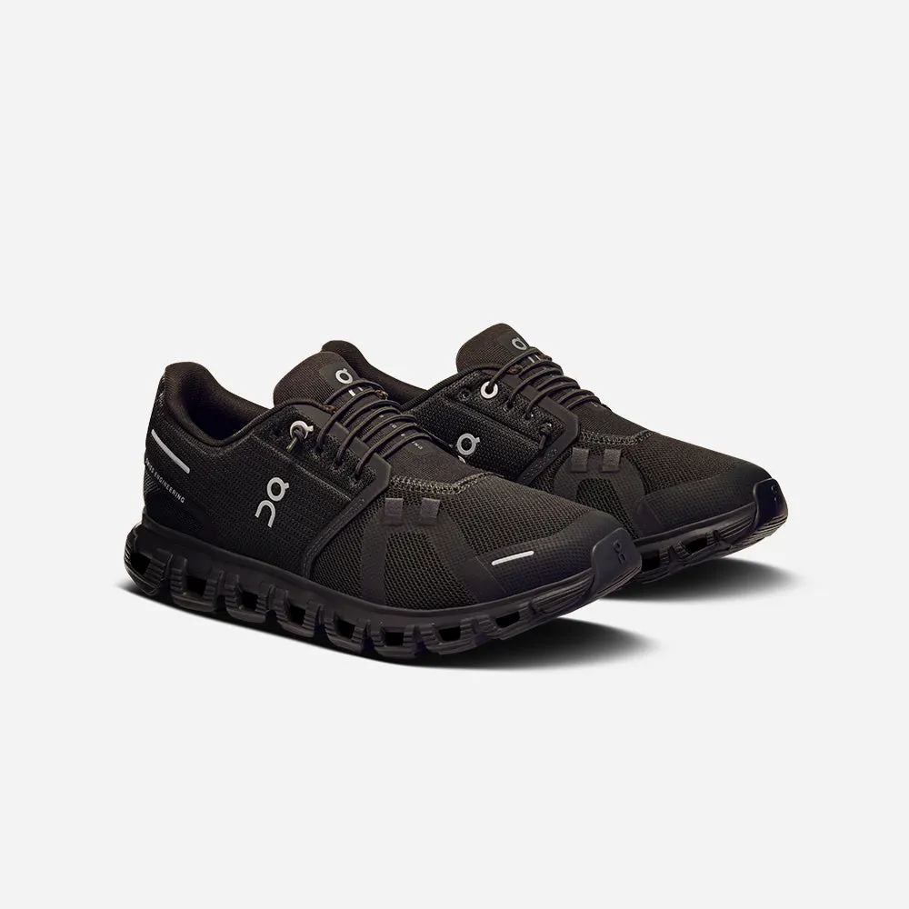 Giày Sneaker Nữ On Running Cloud 6 - Đen