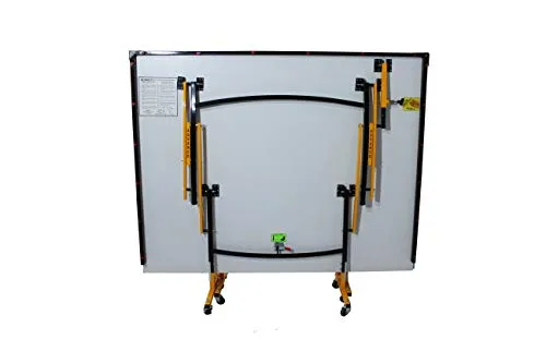 Gymnco Advanced Table Tennis Table with Levellers Top 18 mm (Cover   2 TT Racket & Balls
