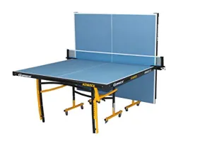 Gymnco Advanced Table Tennis Table with Levellers Top 18 mm (Cover   2 TT Racket & Balls