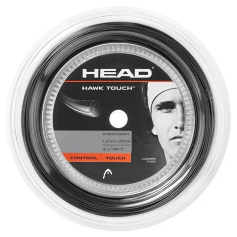 Head Hawk Touch 16/1.30 Tennis String Reel (Anthracite)