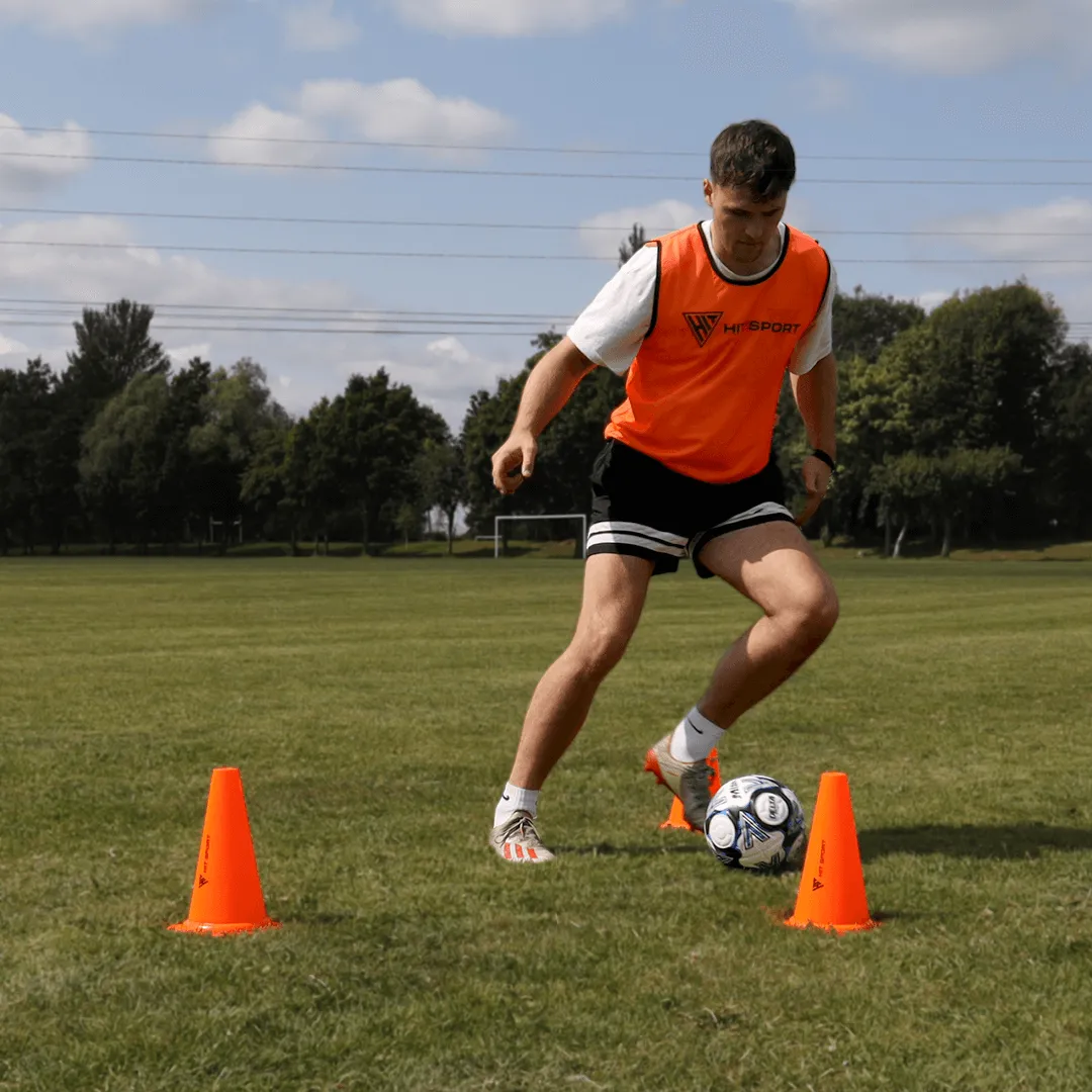 Hit Sport 4-Pack Training Traffic Cone (9in / 23cm)
