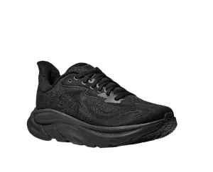 HOKA Men's Clifton 10 Cushioned Running Shoe - Black/Black
