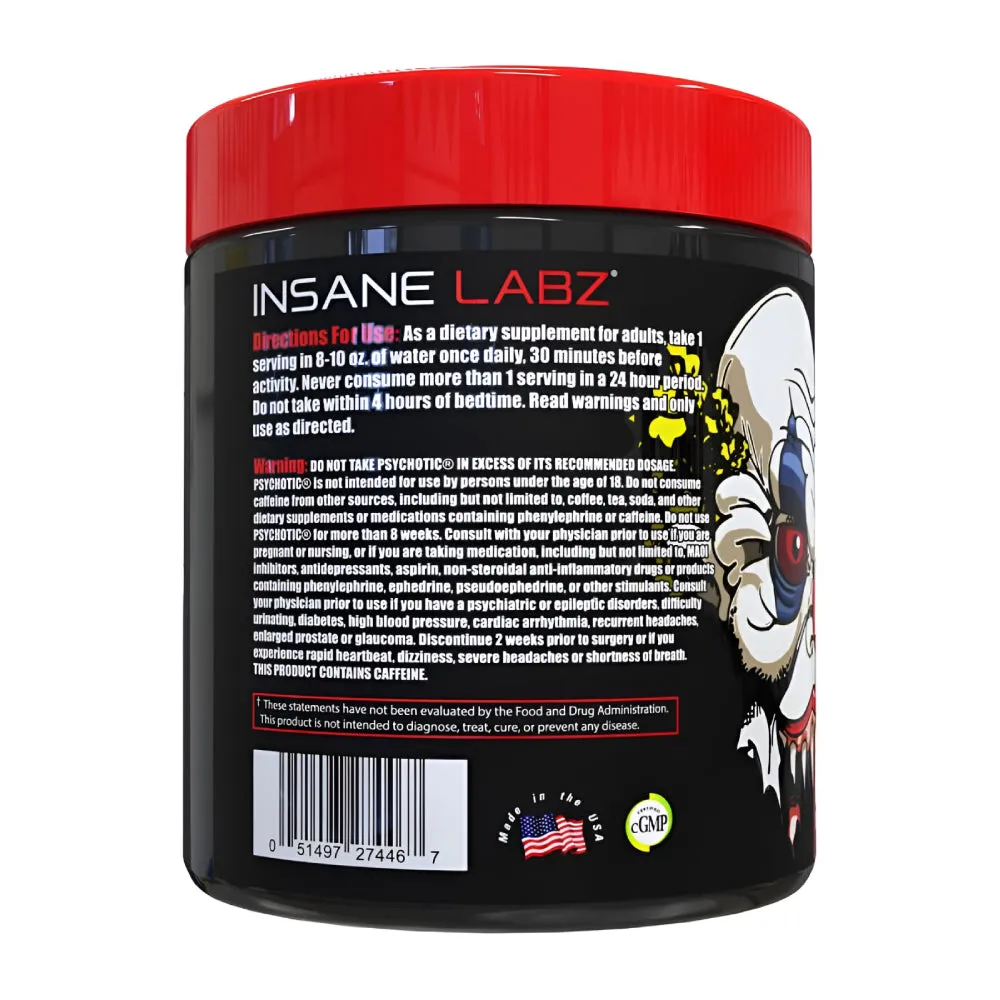 INSANE LABS PSYCHOTIC 60 SERV WATERMELON 366G