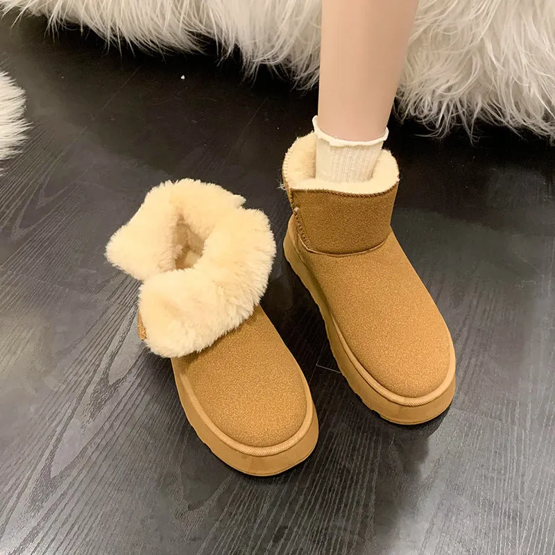 INSTOCK - Fur-Lined Northeast Snow Boots – Ultra-Warm &