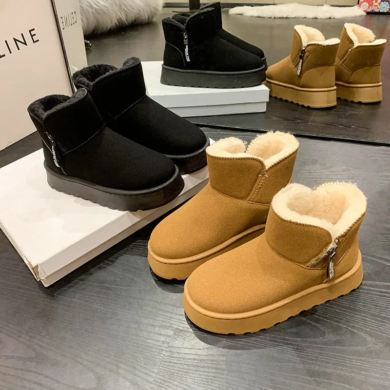 INSTOCK - Fur-Lined Northeast Snow Boots – Ultra-Warm &