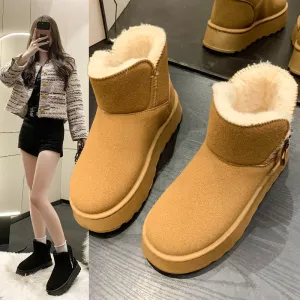 INSTOCK - Fur-Lined Northeast Snow Boots – Ultra-Warm &