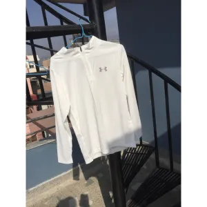 INSTOCK-Skinny Clothes Men's Training Sports Student Half Zip Top
