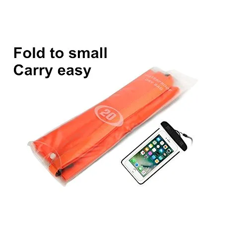 Jansite Swim Bubble with Dry Bag   Waterproof Phone Case for Open Water Swimmers, Safety Swim Buoy Tow Float Inflatable for Swimmers, Triathletes, Snorkelers …