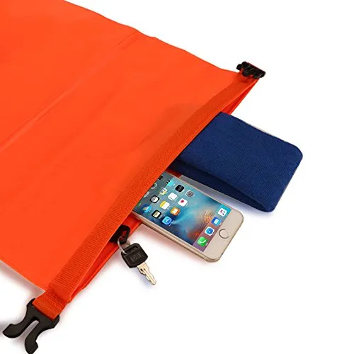 Jansite Swim Bubble with Dry Bag   Waterproof Phone Case for Open Water Swimmers, Safety Swim Buoy Tow Float Inflatable for Swimmers, Triathletes, Snorkelers …