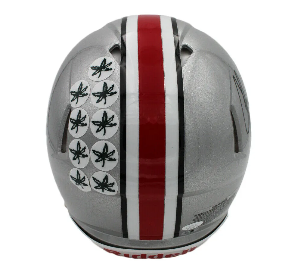 J.K. Dobbins Signed Ohio State Buckeyes Speed Full Size NCAA Helmet