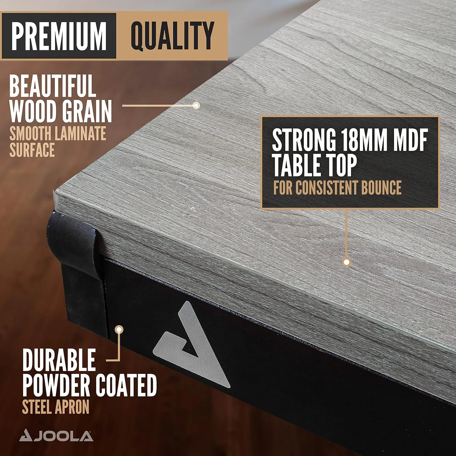 JOOLA Brighton X-Leg Table Tennis Table