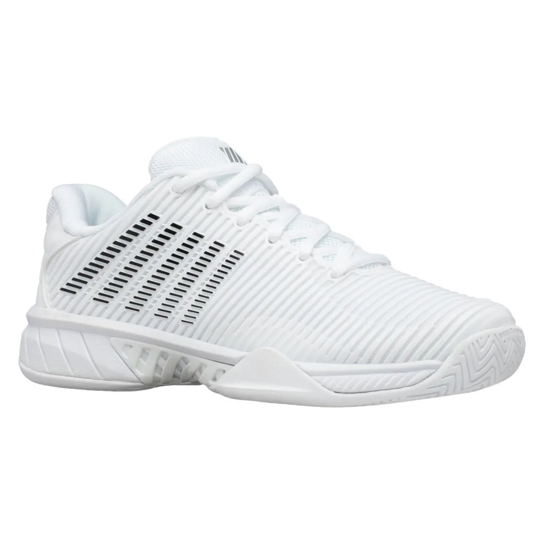 K Swiss Hypercourt Express 2 White/Black Women Tennis Shoes