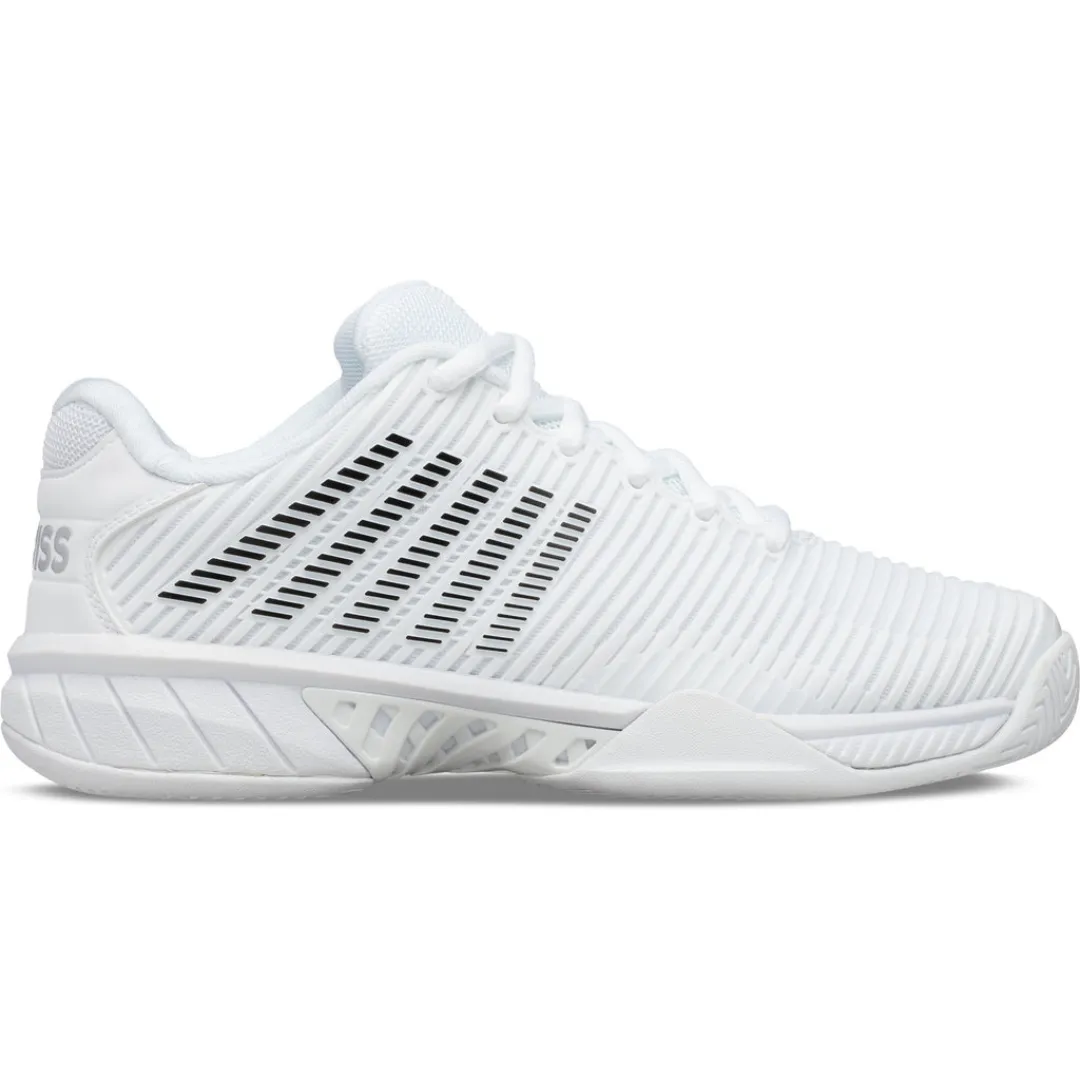 K Swiss Hypercourt Express 2 White/Black Women Tennis Shoes