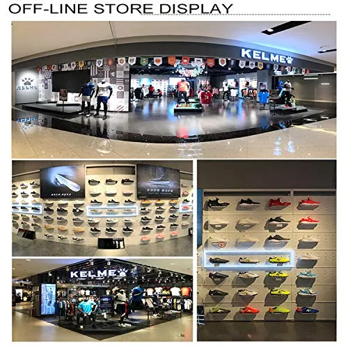 KELME Goalkeeper Goalie Gloves with Finger Protection, Strong Grip Padding and Palm, Wrist Support & Sticky Latex for Indoor Soccer for Kids、Adult、Youth (Traning Level,Artificial Grass Field)