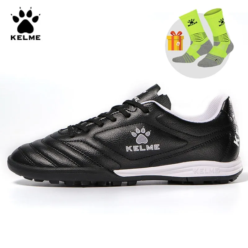 KELME Men Training Soccer Shoes Anti-Slippery Football Shoes