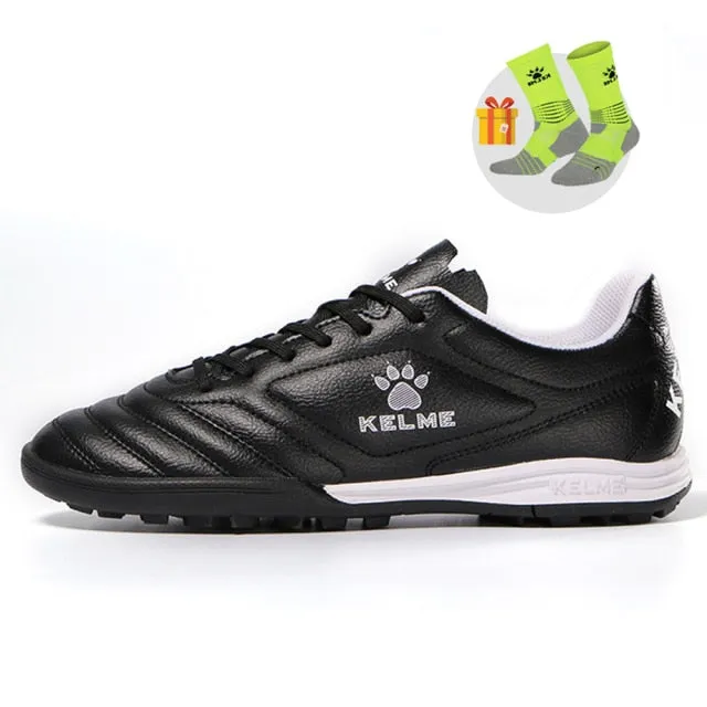 KELME Men Training Soccer Shoes Anti-Slippery Football Shoes