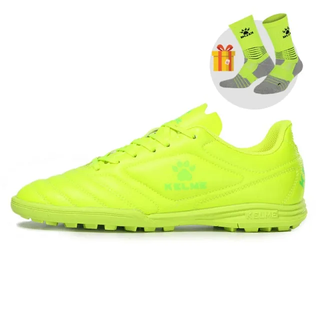 KELME Men Training Soccer Shoes Anti-Slippery Football Shoes