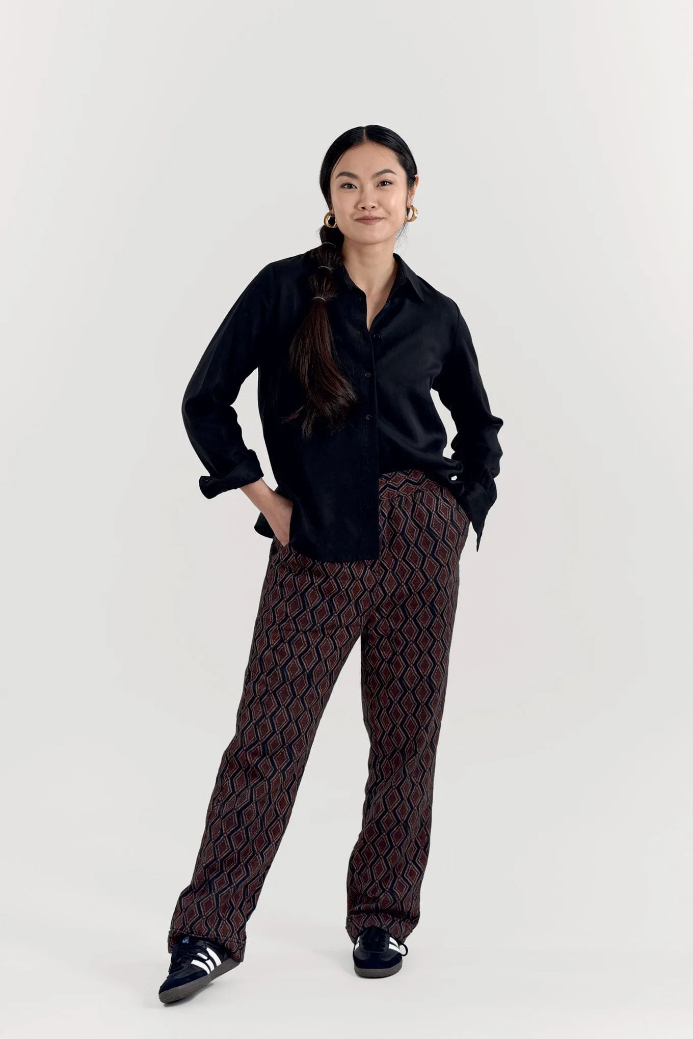 Kenji Women's TENCEL™ Shirt | Black