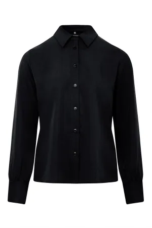 Kenji Women's TENCEL™ Shirt | Black